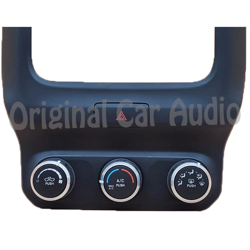 2023-2024 Dodge Ram Audio AC Heater Climate Control Bezel Manual Temperature Control Panel 1500 2500 3500