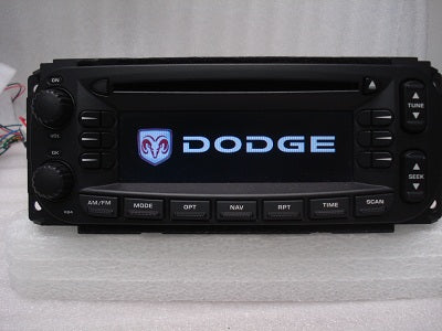 2004 - 2006 Jeep Chrysler Dodge Navigation Radio and CD Player
