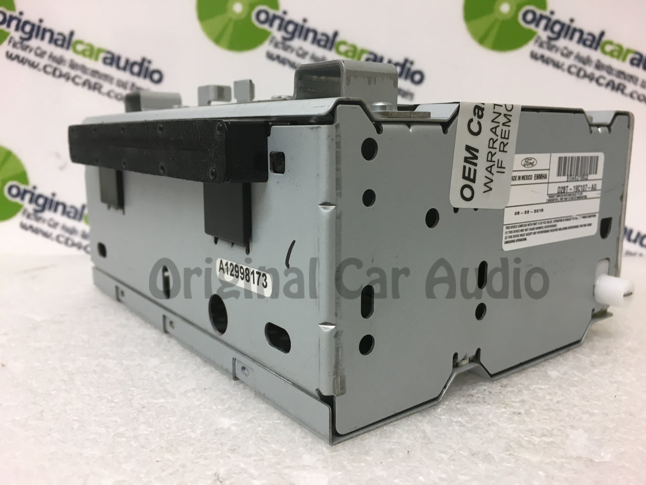 2014 - 2016 Ford Fiesta OEM AM FM Single CD MP3 Radio Receiver
