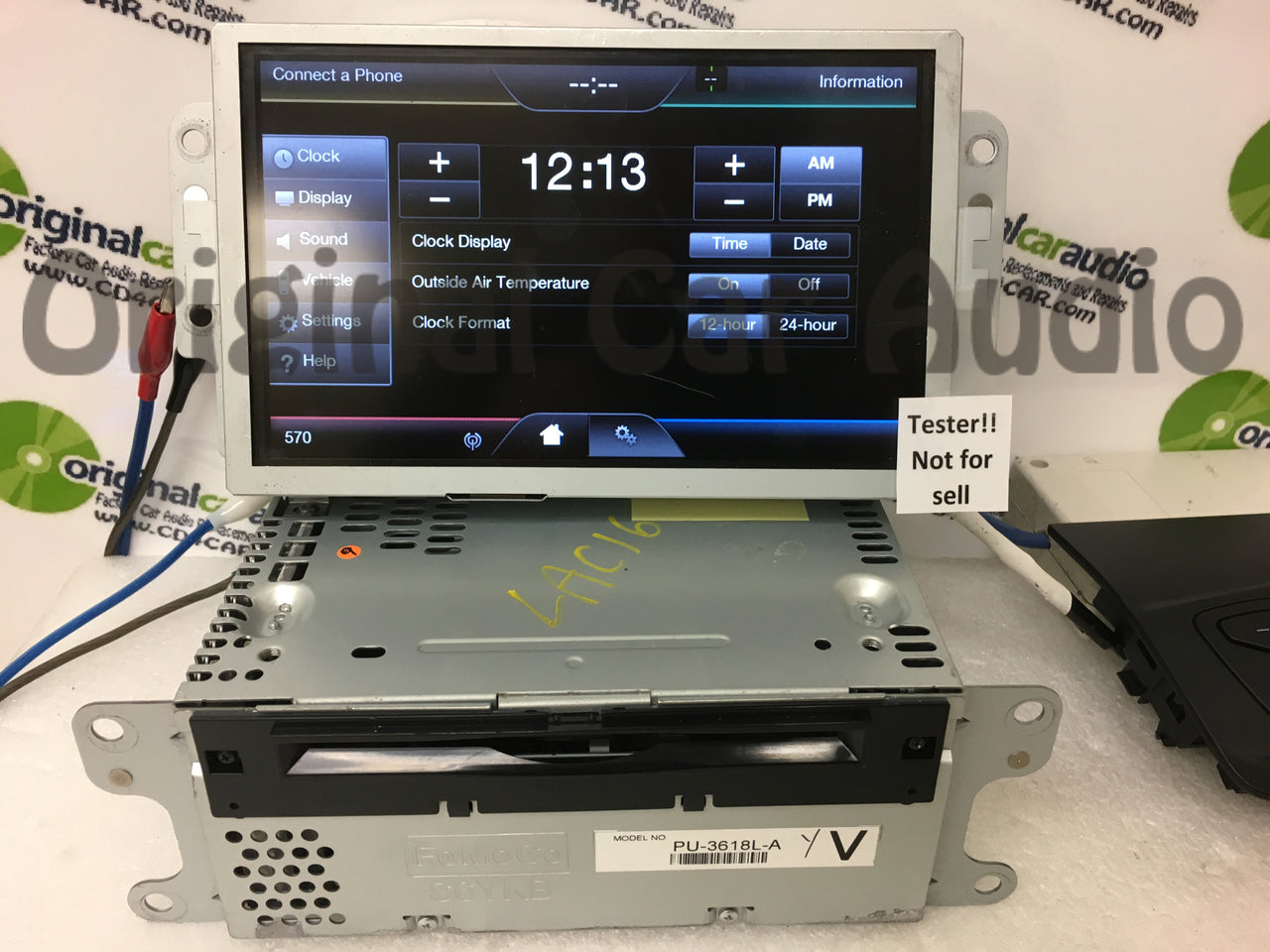 2013 Ford Explorer OEM Sony Premium Sound AM FM MP3 SAT HD Radio