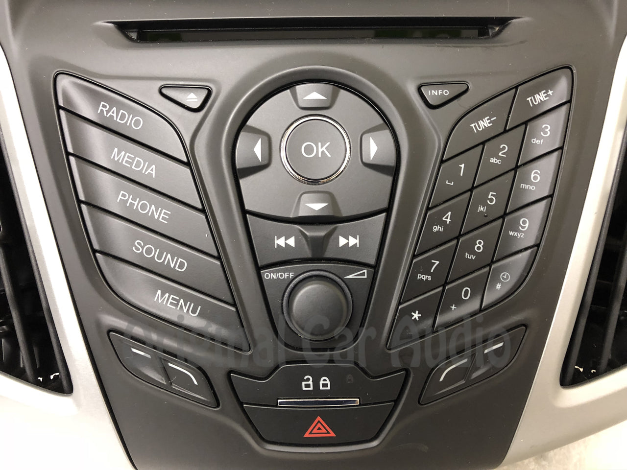 2012-2014 Ford Focus OEM Radio Control Panel FACEPLATE ONLY DM5T-18K811-LA