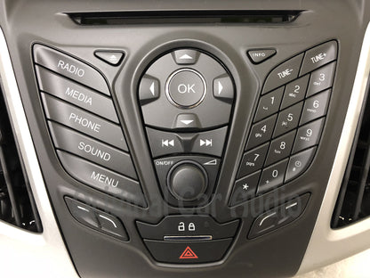 2012-2014 Ford Focus OEM Radio Control Panel FACEPLATE ONLY DM5T-18K811-LA