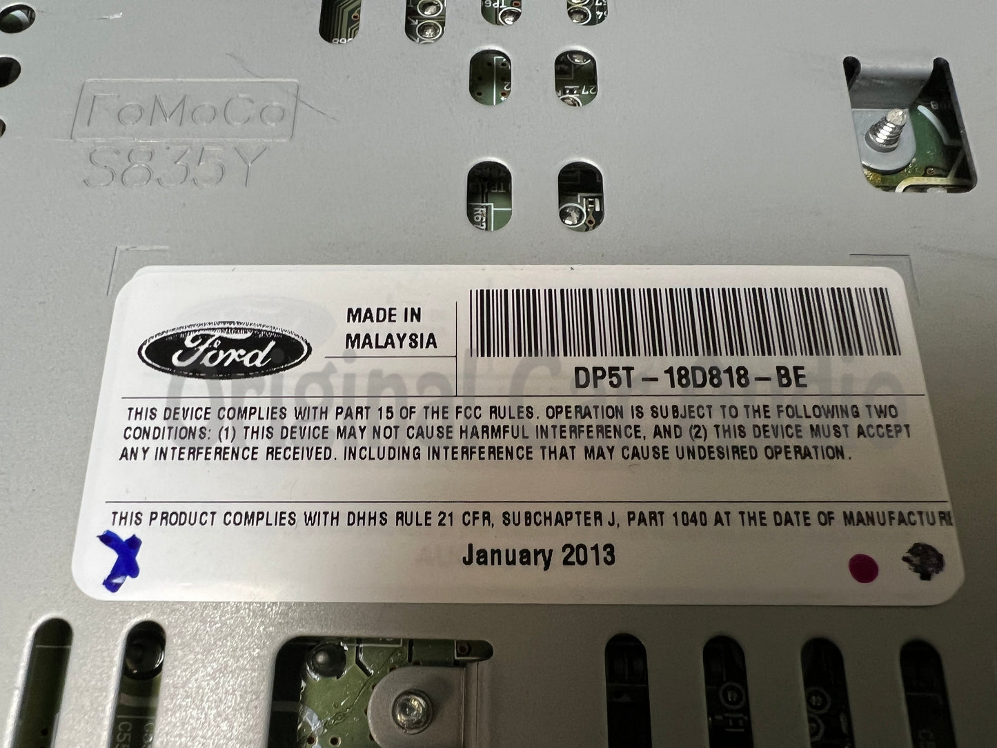 2013 - 2015 Lincoln MKZ OEM Multi Media AM FM Sat Radio Receiver NO CD PLAYER - ANALOG