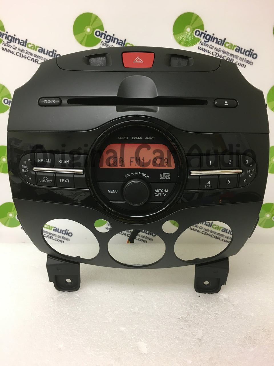2011 - 2014 Mazda 2 OEM Single CD AM FM Radio DR70 66 9R0