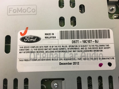 13 - 2015 Ford Fusion OEM Single CD AM FM SAT HD Radio Receiver