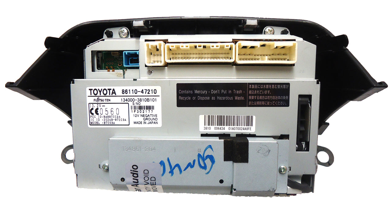 Refurbished 2006 - 2009 06 07 08 09 Toyota Prius Energy Monitor Info trip LCD display screen for radio OEM