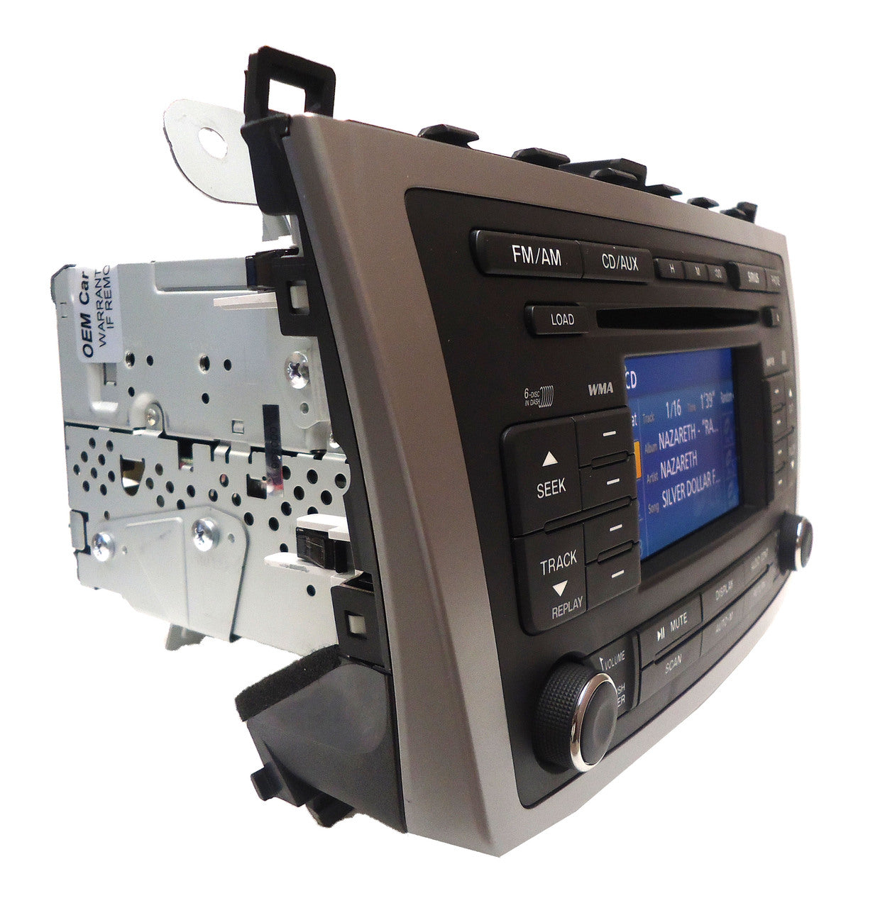 MAZDA 6 XM Radio AUX Stereo 6 Disc Changer MP3 CD Player