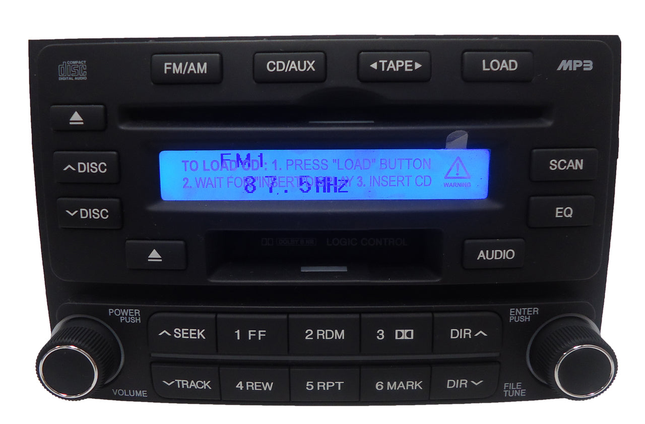 HYUNDAI Elantra AM FM MP3 AUX RADIO 6 DISC CHANGER