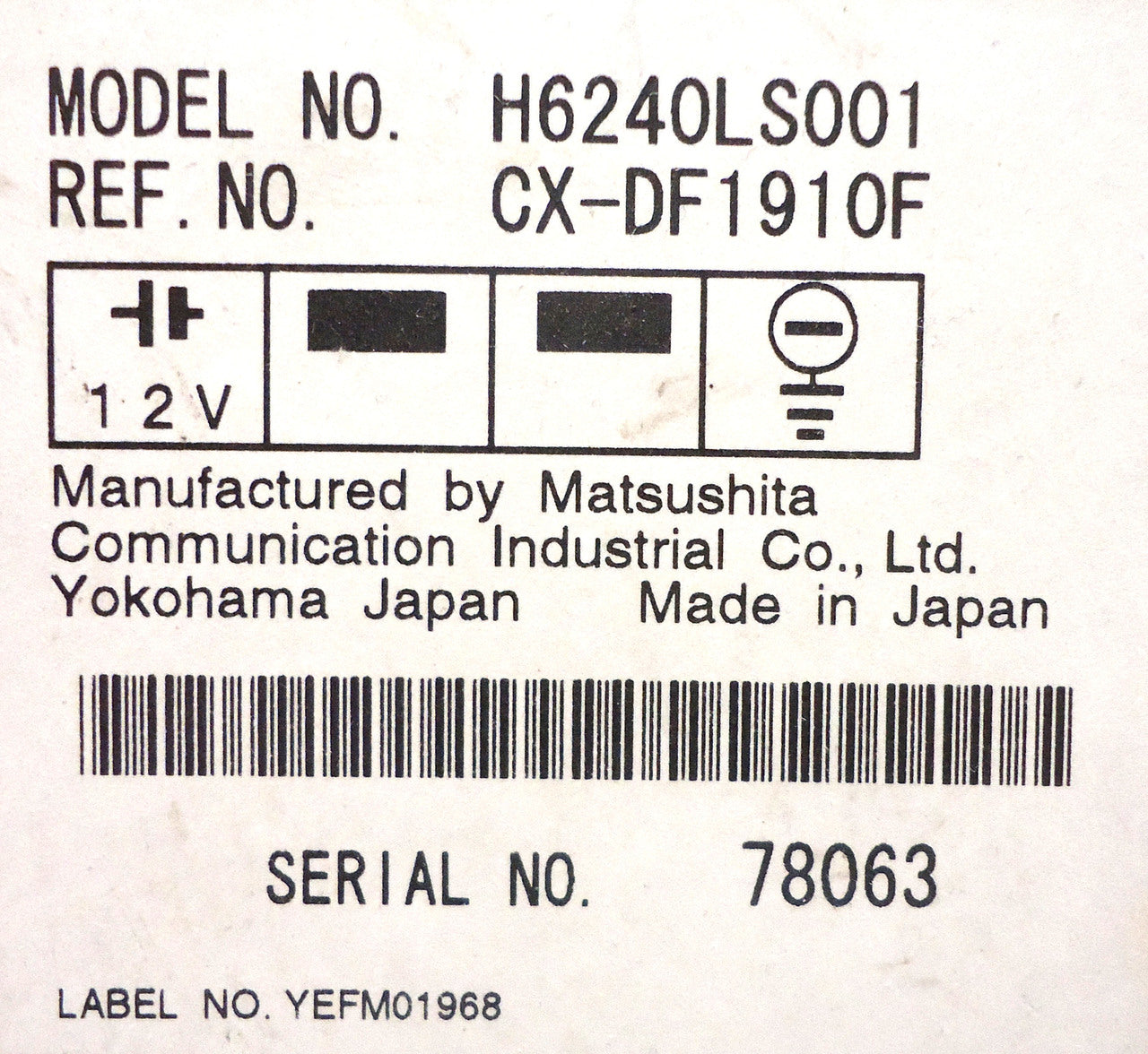 SUBARU Remote Slave CD Player FACTORY OEM H6240LS001