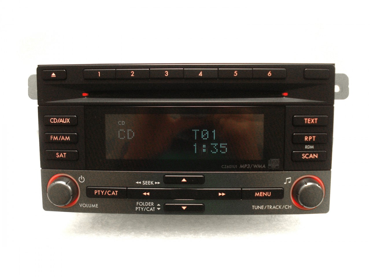 2009 - 2013 SUBARU FORESTER OEM AM FM Radio MP3 Sat AUX CD Player Receiver