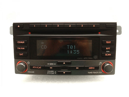 2009 - 2013 SUBARU FORESTER OEM AM FM Radio MP3 Sat AUX CD Player Receiver