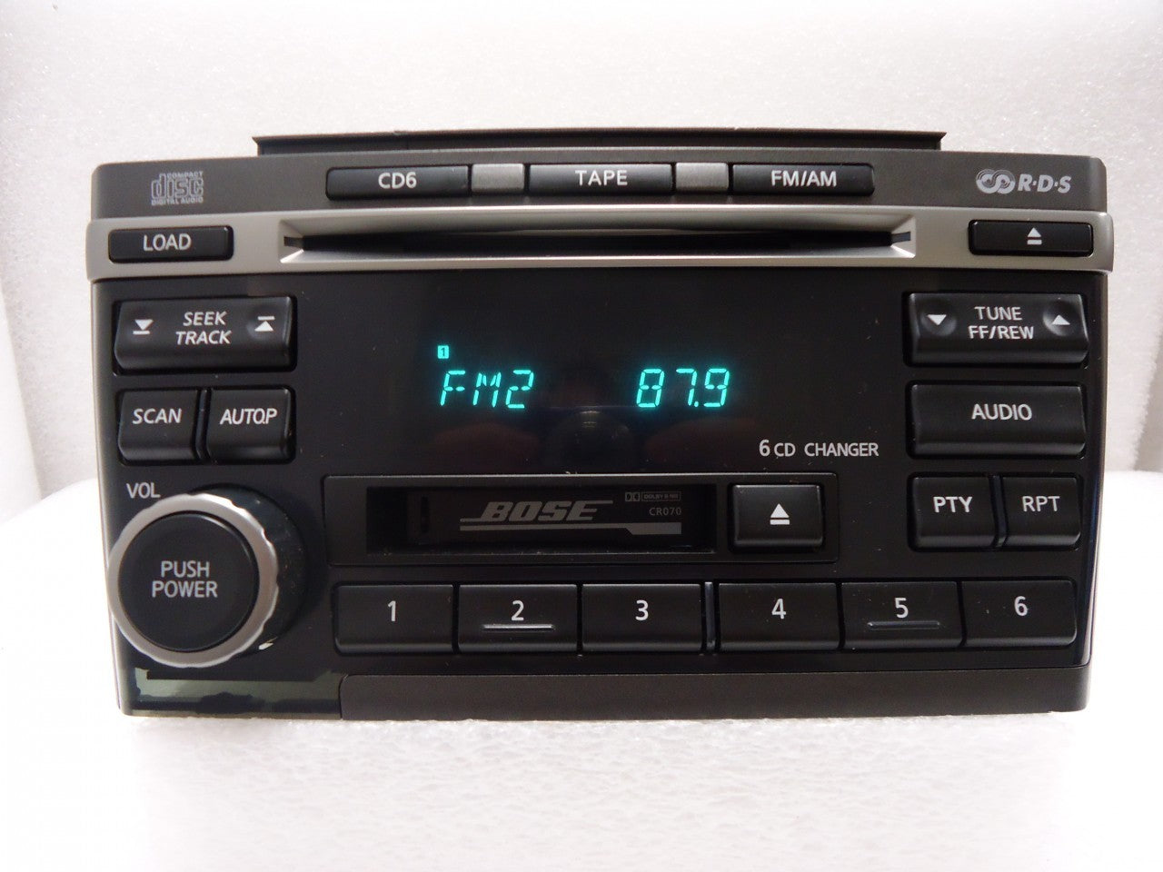 BRAND NEW 00 01 02 03 Nissan Maxima Radio, Tape and 6 CD player BOSE