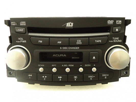 ACURA TL Radio Stereo 6 Disc Changer MP3 DVD CD Player Navigation 2006 2007 2008