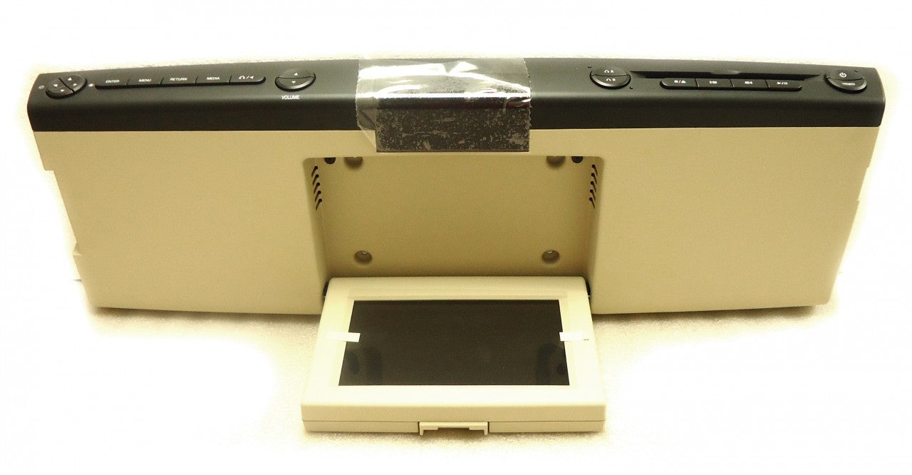 NEW 2006 - 2010 Ford Explorer Edge F150 OEM Overhead RSE Rear Seat DVD Player Display Assembly BLACK/TAN