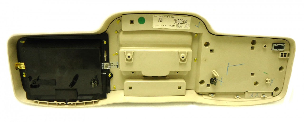 FORD Explorer LINCOLN Aviator MERCURY Mountaineer DVD Player Rear Entertainment System Overhead Mounted LCD Display Screen Monitor TV 2003 2004 2005 OEM