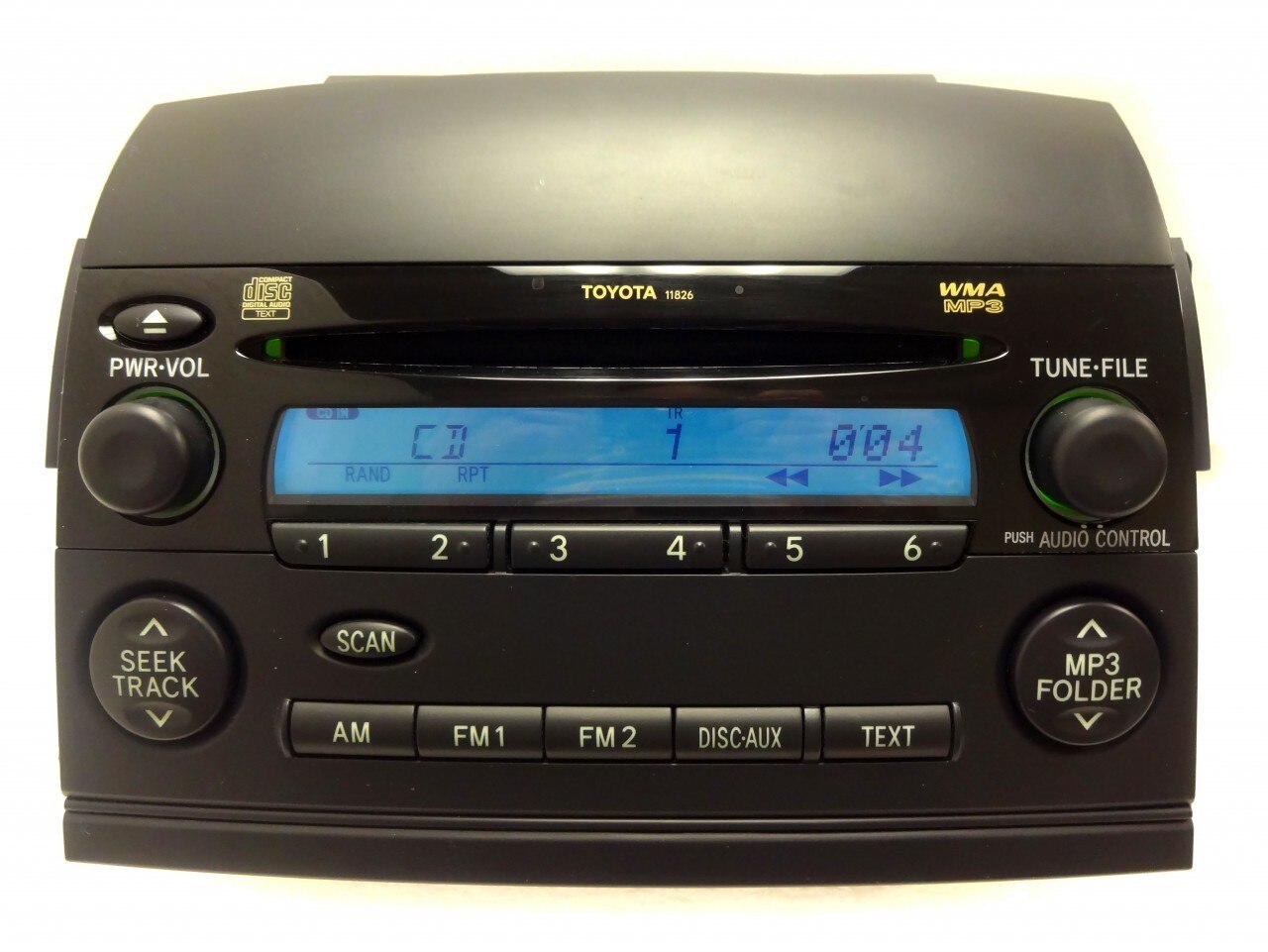 Toyota Sienna Radio MP3 CD Player 86120-AE040 2004 2005 2006 2007 2008 2009 2010