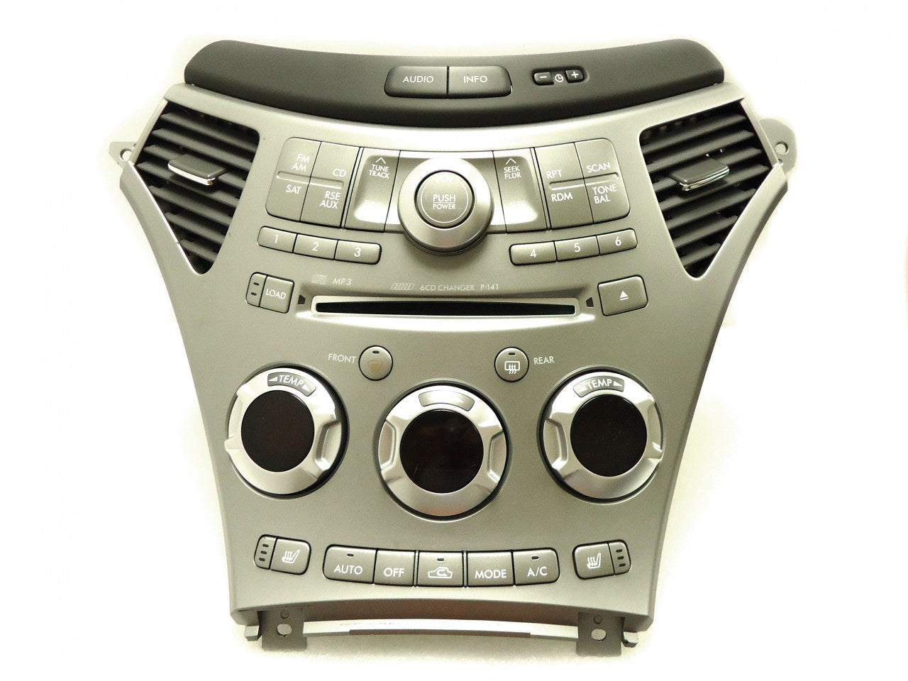 2006 2007 2008 2009 2010 SUBARU Tribeca Radio Stereo 6 Disc Changer MP3 CD Player P-141