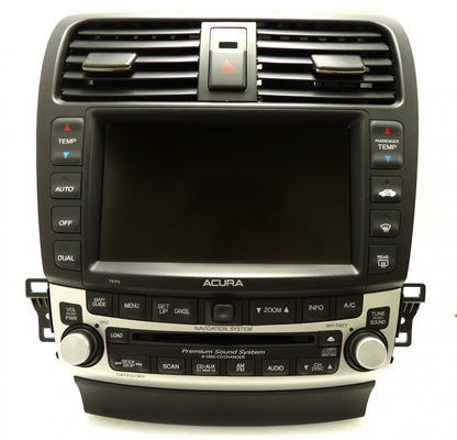 ACURA TSX Navigation OEM GPS Radio Stereo 6 Disc Changer CD Player 7KP0 2005 2006 2007 2008