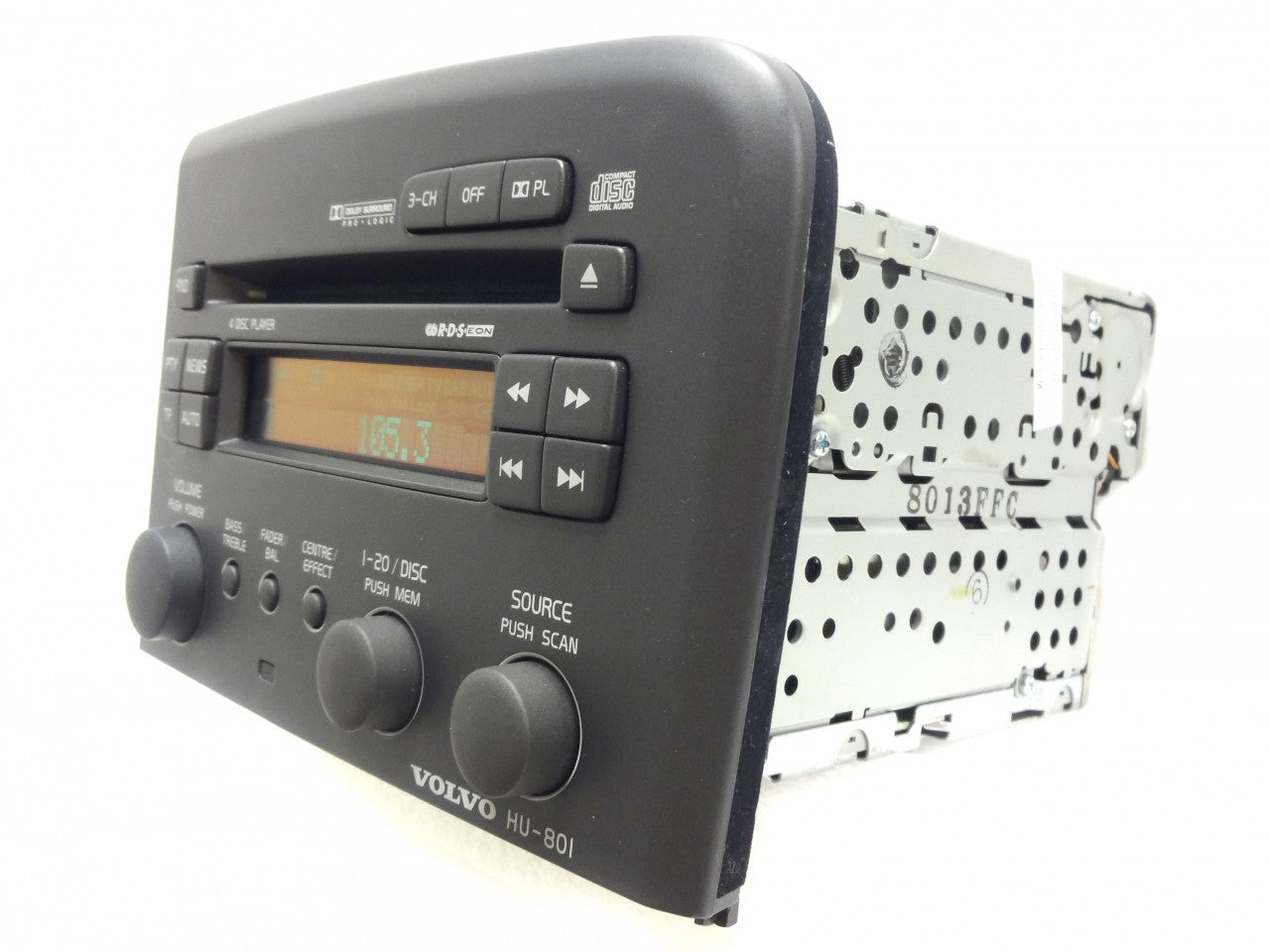 Volvo S80 Radio Stereo 4 Disc Changer CD  Player 1999 2000 2001 2002 2003 2004 HU-801