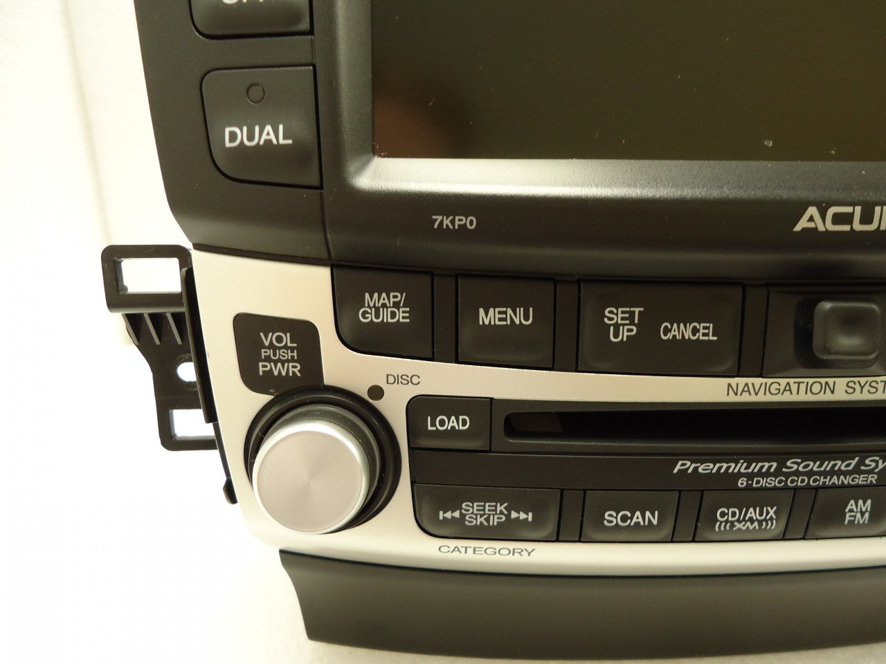 ACURA TSX Navigation OEM GPS Radio Stereo 6 Disc Changer CD Player 7KP0 2005 2006 2007 2008