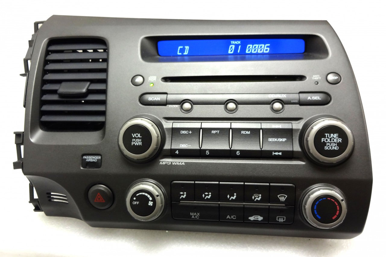 HONDA CIVIC Radio Stereo CD Player MP3 2AE0 2006 2007 2008 2009 OEM