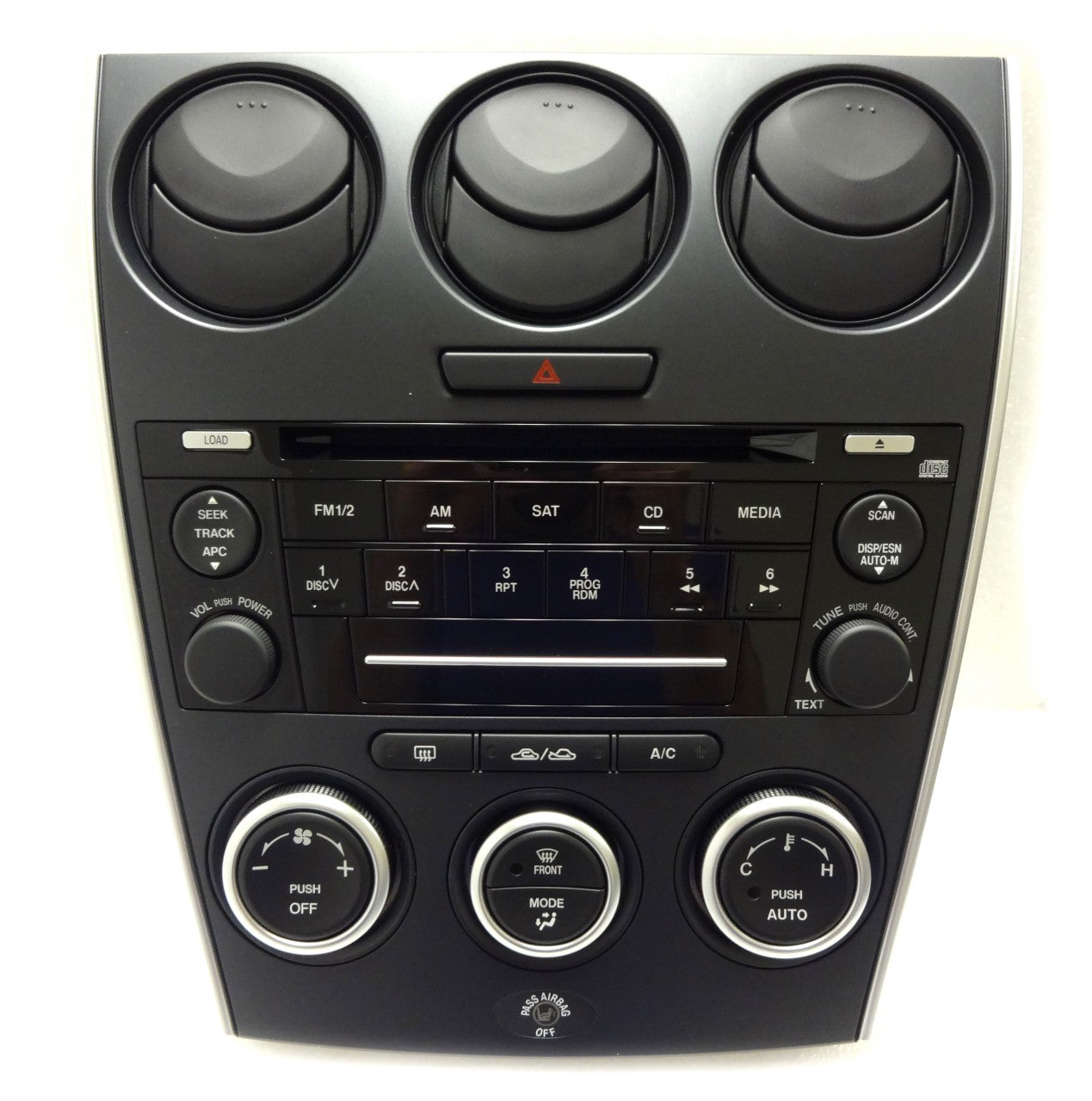 MAZDA 6 Radio Stereo CD Player Auto Climate Temp Controls 2006 2007 2008