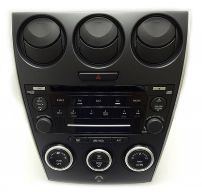 2006 2007 2008 MAZDA 6 Radio 6 Disc Changer CD Player Auto Climate Temp Control OEM GR6G66DSXA GP9A66ARXA 7M81-18C858-BA