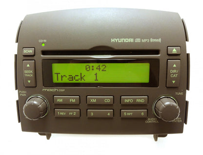 HYUNDAI Sonata Radio Stereo MP3 CD Player XM Satellite 2006 2007 2008