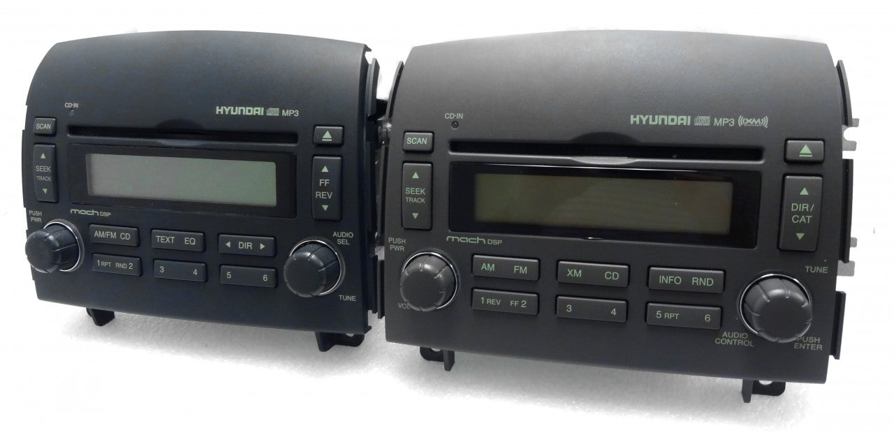 HYUNDAI Sonata Radio Stereo MP3 CD Player XM Satellite 2006 2007 2008