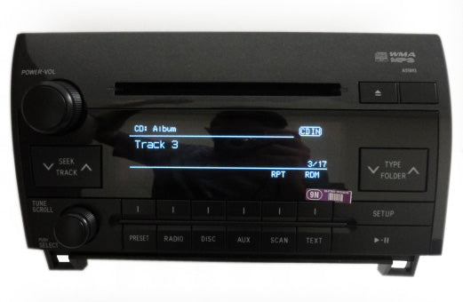 TOYOTA Tundra Radio Stereo MP3 CD Player A51893 2007 2008 2009 2010 2011