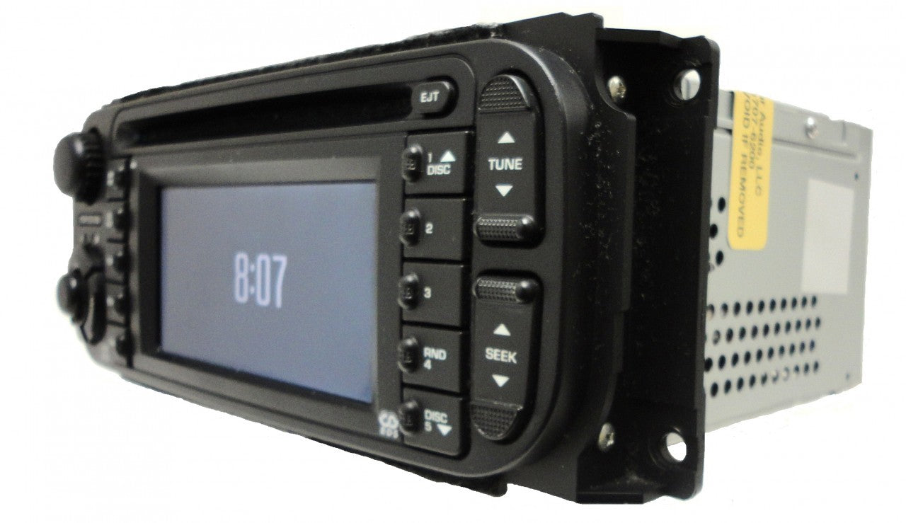 Chrysler Jeep Dodge Navigation RDS Radio and CD Player RB1 2004 2005 2006 2007