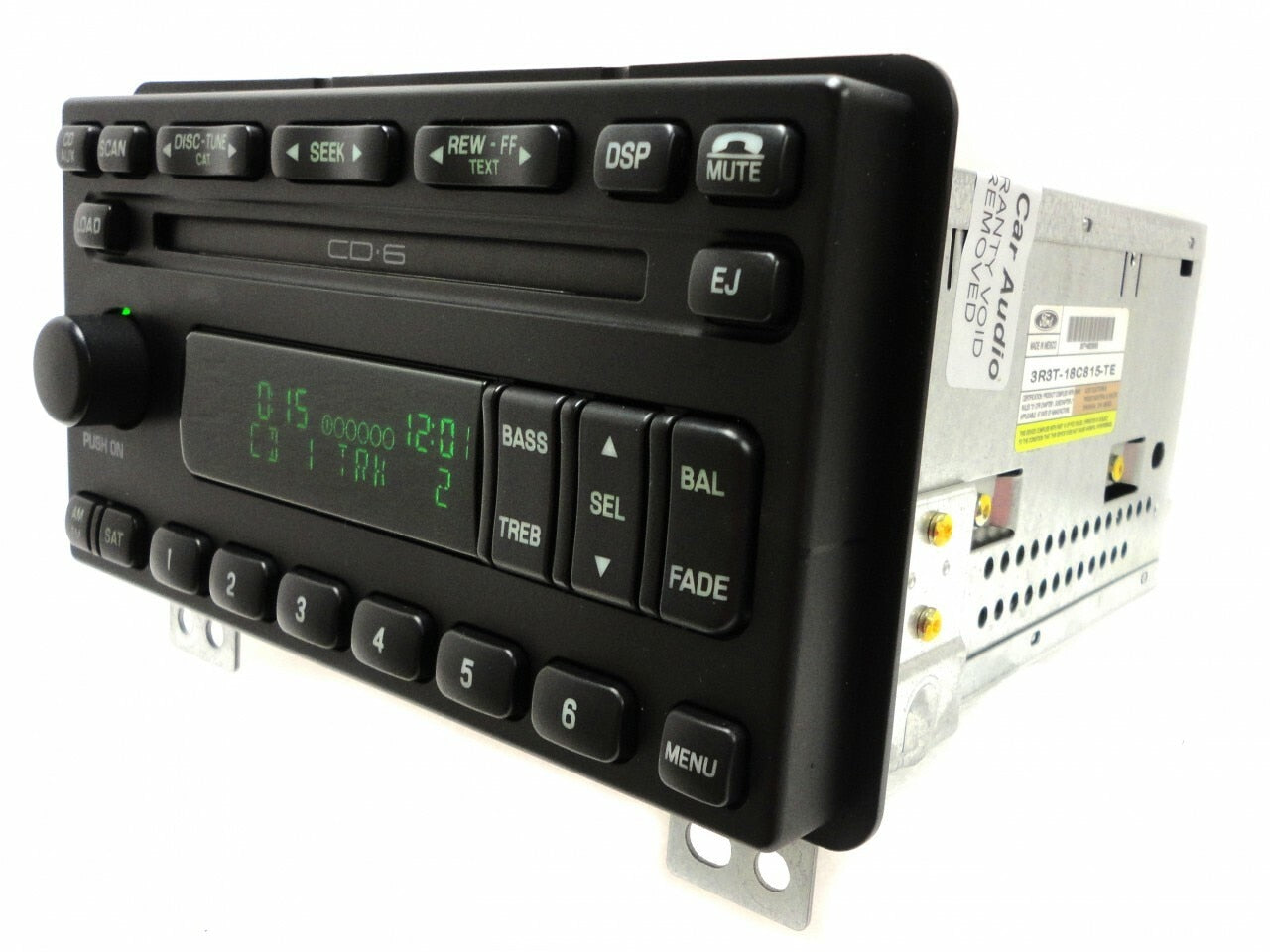 Reman 2004 - 2006 FORD Mustang Explorer Expedition Mountaineer OEM Satellite SIRIUS XM AM MF Radio Stereo 6 Disc CD Player Receiver