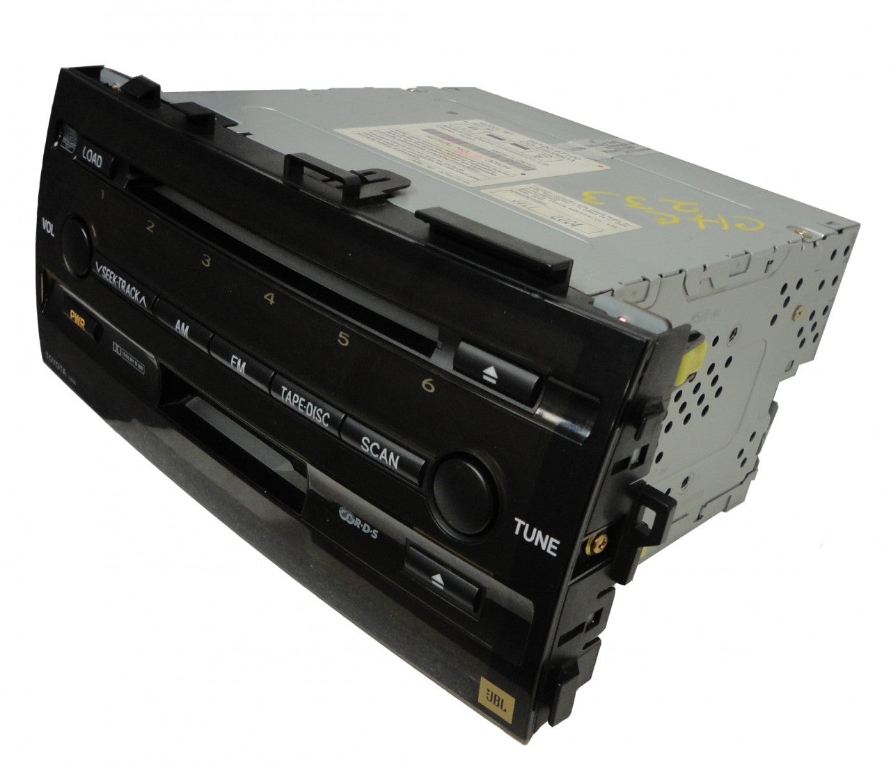 Toyota Prius Radio Stereo 6 CD and Cassette Player 2004 2005 2006