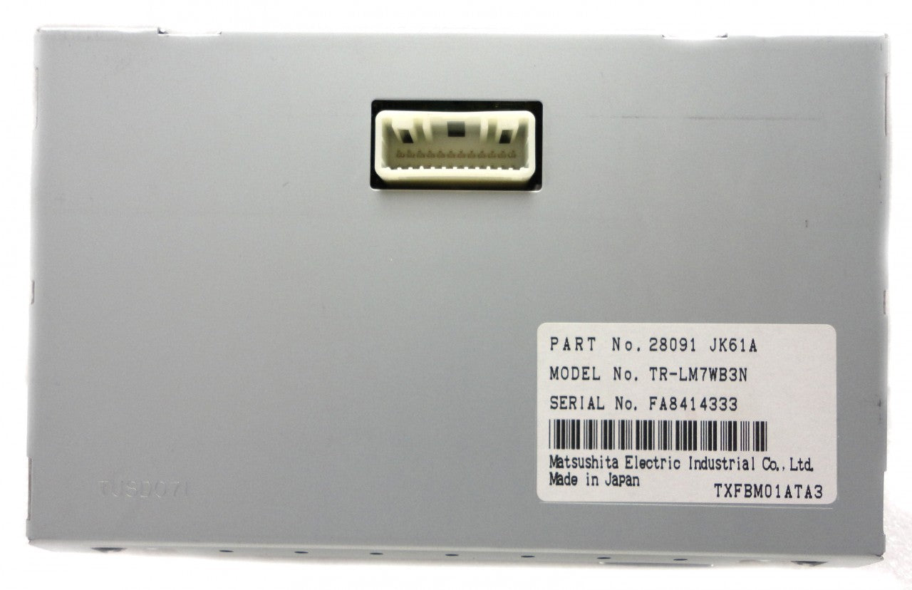NISSAN 370z Maxima Murano Pathfinder Armada INFINITI EX35 G35 G37 QX56 Navigation GPS LCD Display Touch Screen Monitor OEM 2008 2009 2010 2011 28091JK61A Used