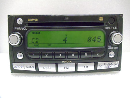 2000 - 2010 Toyota Yaris Rav4 Scion xA xB tC xD Radio MP3 CD Player OEM
