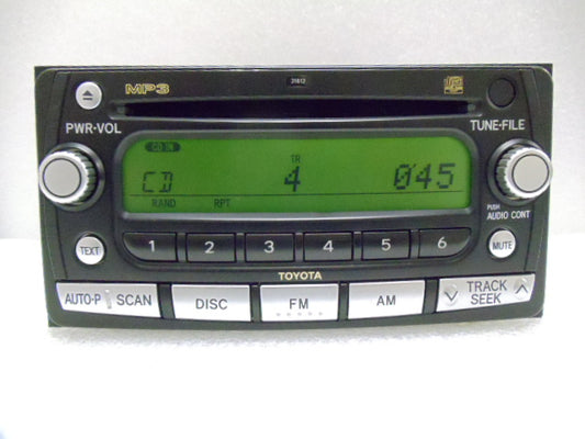 2000 - 2010 Toyota Yaris Rav4 Scion xA xB tC xD Radio MP3 CD Player OEM
