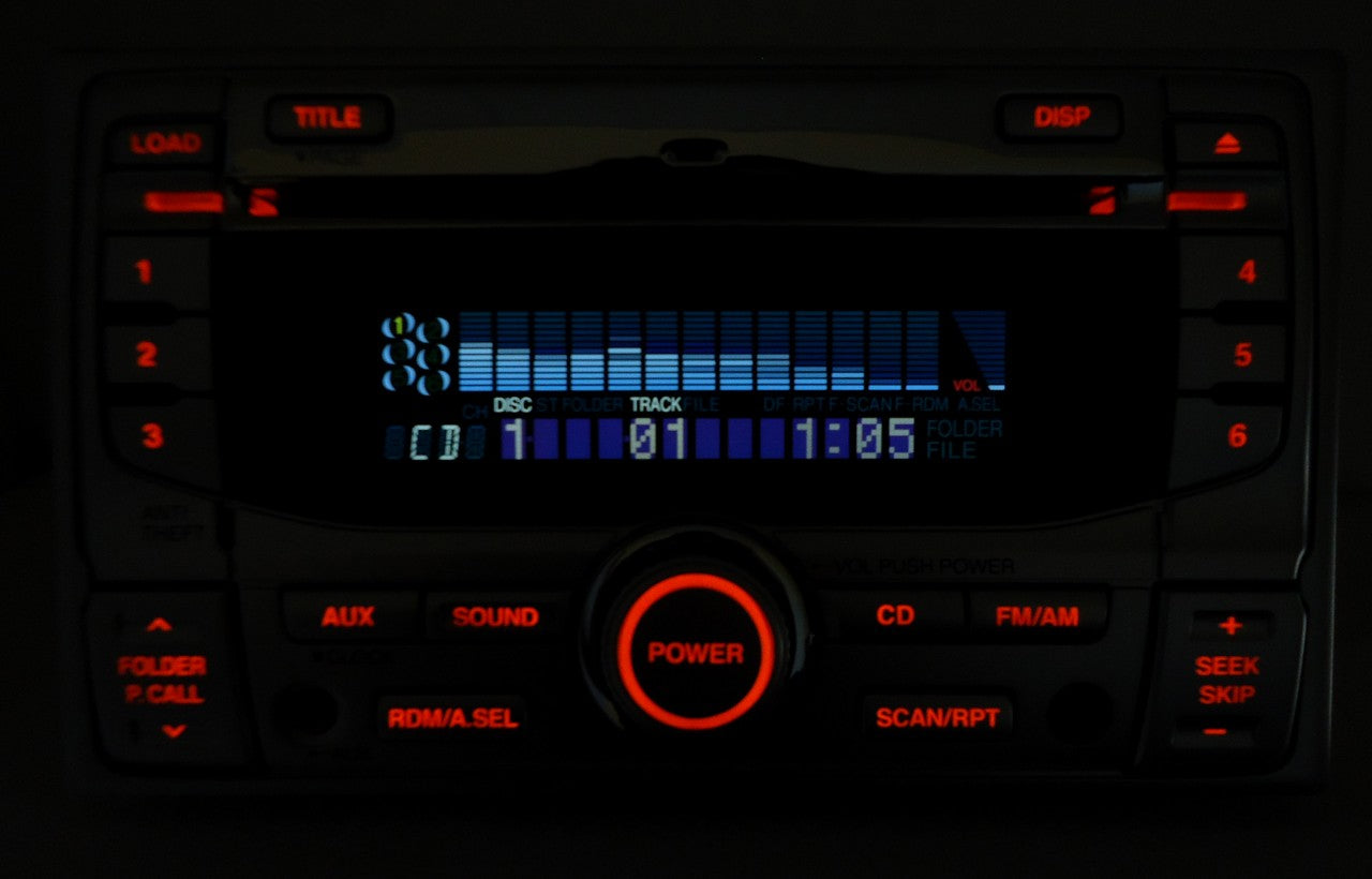 Honda Special Edition Radio 6 Disc Changer MP3 CD Player Aux