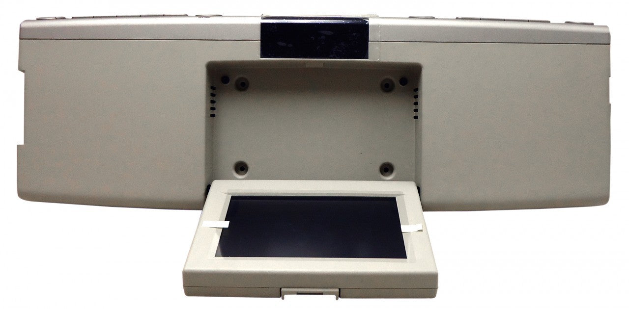 NEW 2007 - 2010 Lincoln Mark LT MKX Navigator OEM Overhead RSE Rear Seat DVD Player Display Assembly SILVER/LIGHT BEIGE