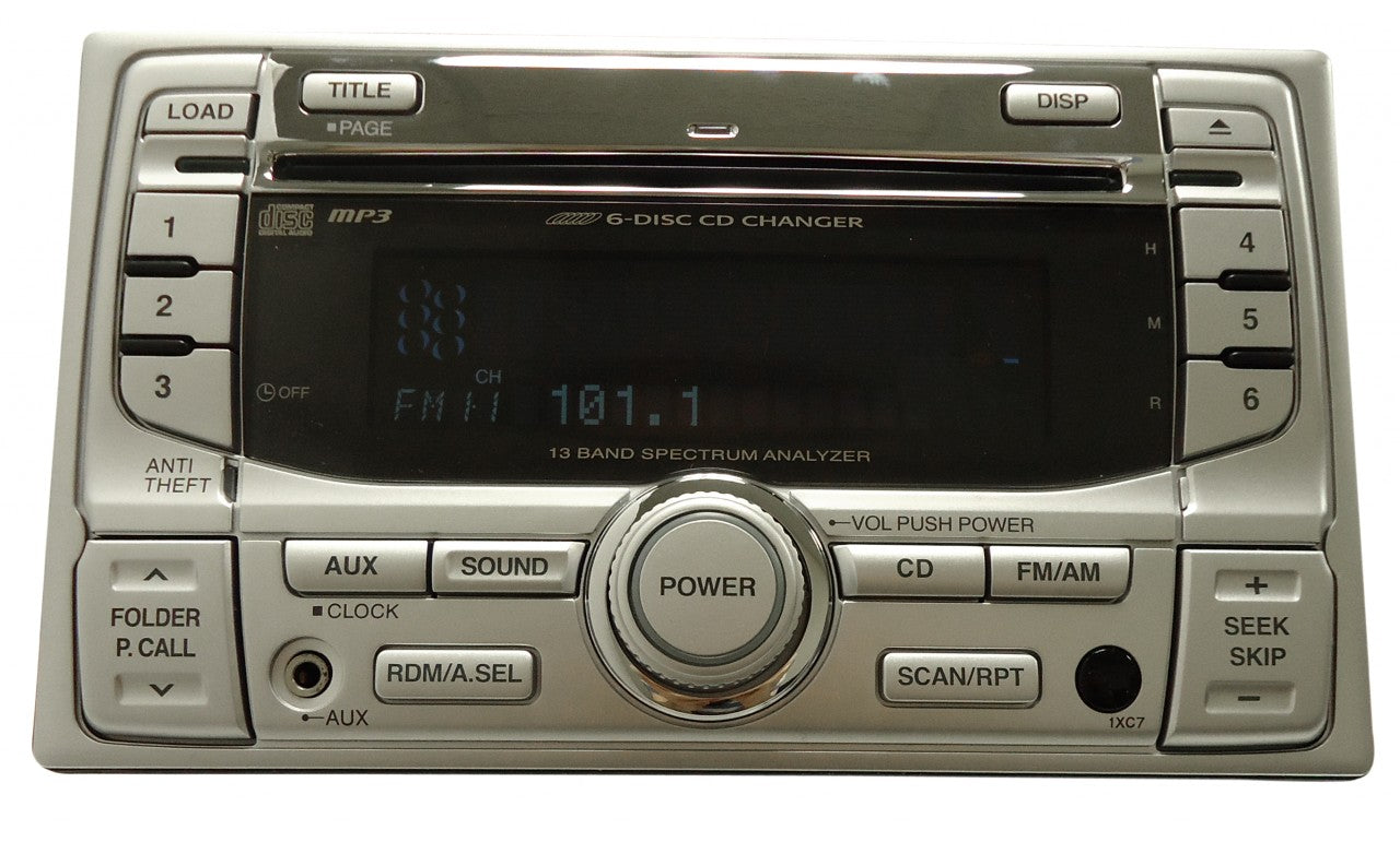 2005 HONDA Civic EX Special Edition Radio Stereo 6 Disc Changer MP3 CD Player iPod Auxiliary Input OEM 1XC7