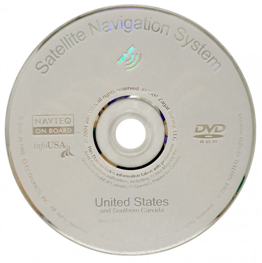 Discontinued See Ac234 ACURA RL MDX Navigation Navteq Map Disc Disk DVD Rom BM515AO 4.13A