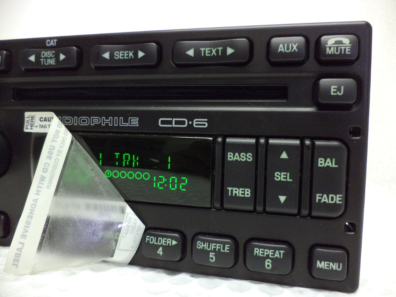 2003 - 2007 6L8T-18C815-FD FORD MERCURY Audiophile 6 CD Radio Player