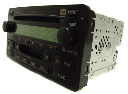 2003 - 2004 TOYOTA Sequoia Tundra OEM JBL Radio Stereo 6 Disc Changer Cassette Tape CD Player
