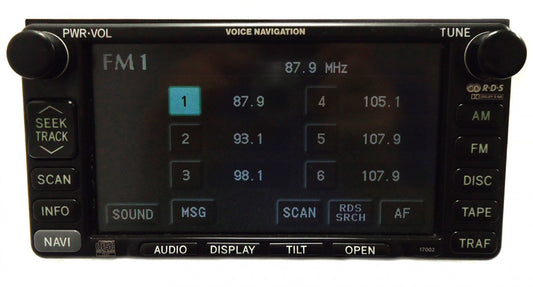 New LEXUS ES300 ES-300 Voice Navigation GPS System LCD Display Screen Monitor 17002 OEM 2002 2003