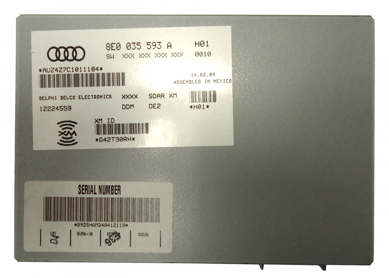New Audi VW Volkswagen XM Satellite Radio Receiver Module