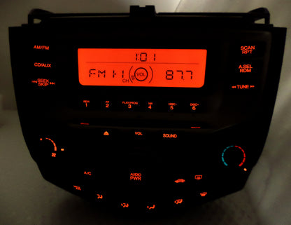 Remanufactured Honda Accord Radio and CD Player 2AA2 2003 2004 2005 2006 2007
