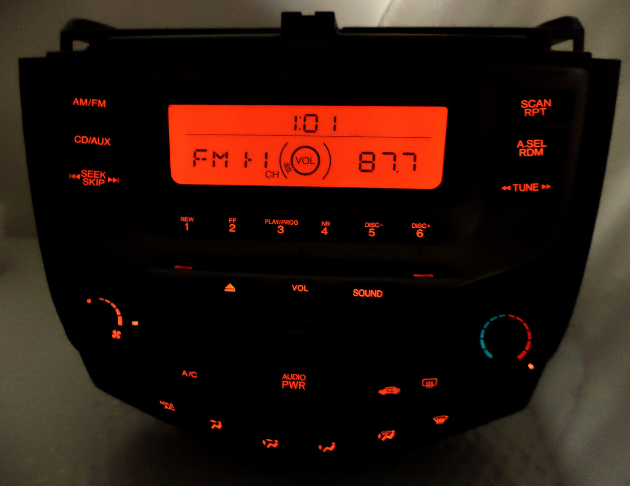 Honda Accord Radio and CD Player 2AA2 2003 2004 2005 2006 2007