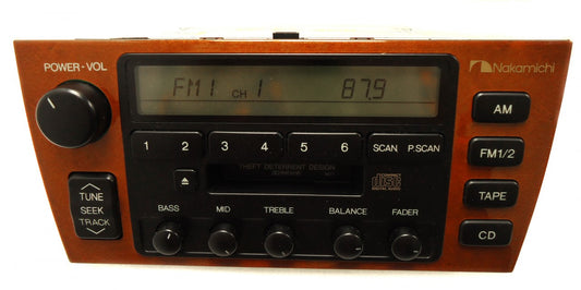 LEXUS Nakamichi Radio Stereo Tape Cassette Player N017 2000 2001 OEM