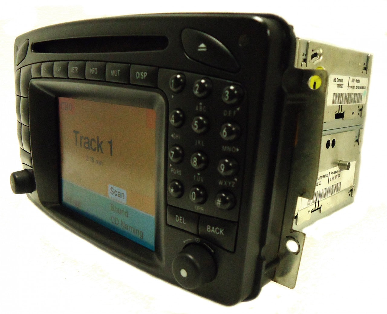 2002 - 2006 MERCEDES-BENZ C230 C240 C320 C32 C55 CLK320 CLK500 CLK55 C280 C350 OEM Command Navigation GPS Radio CD Player LCD Display Screen Monitor BOSCH