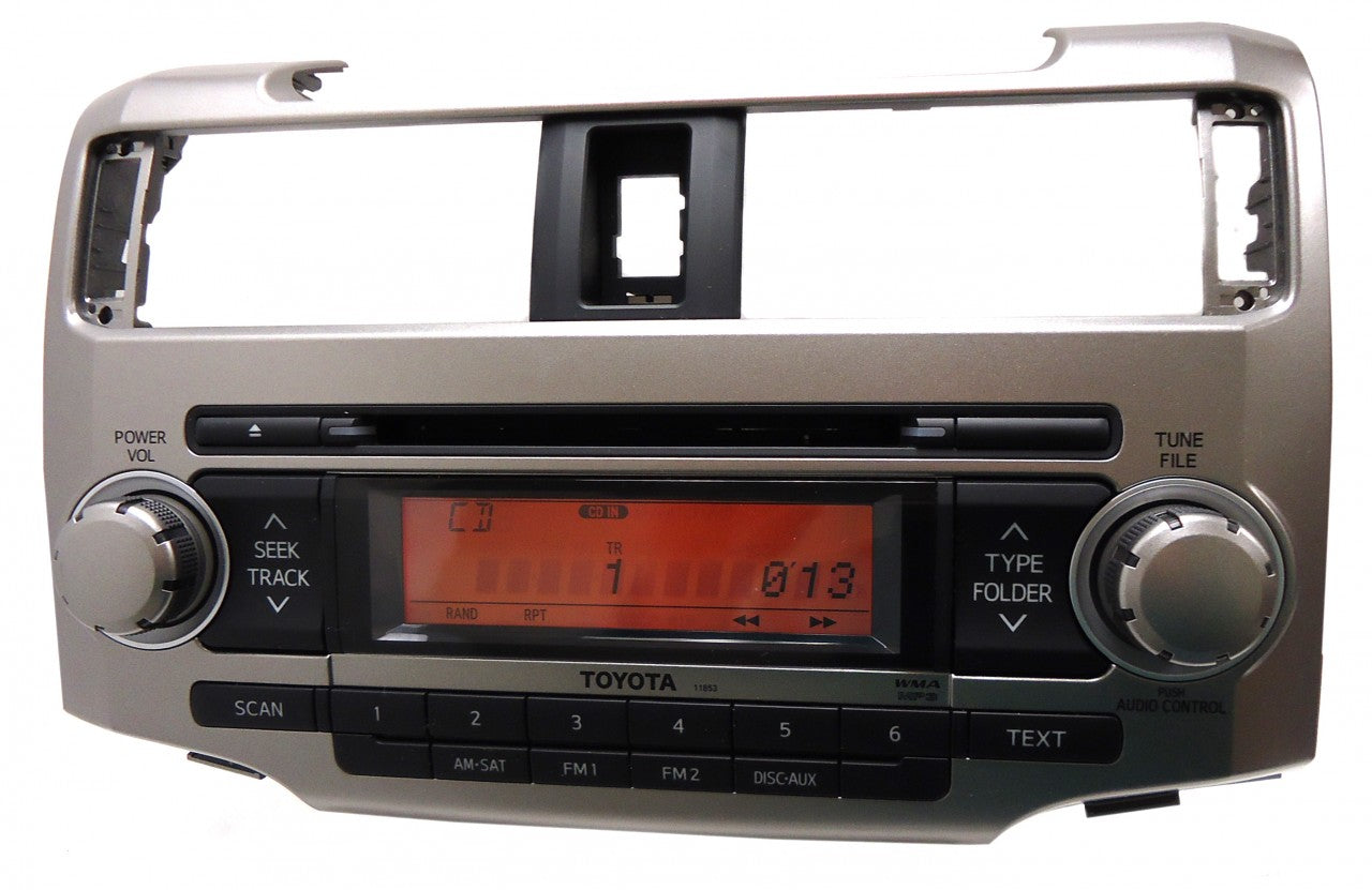 10 11 12 TOYOTA 4Runner OEM Satellite Radio Stereo MP3 CD Player 11853 2010 2011 2012