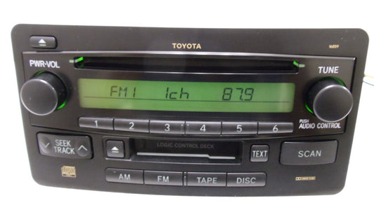 2005-2006 TOYOTA Tundra OEM Radio AM FM CD Player Receiver 16859, 16855